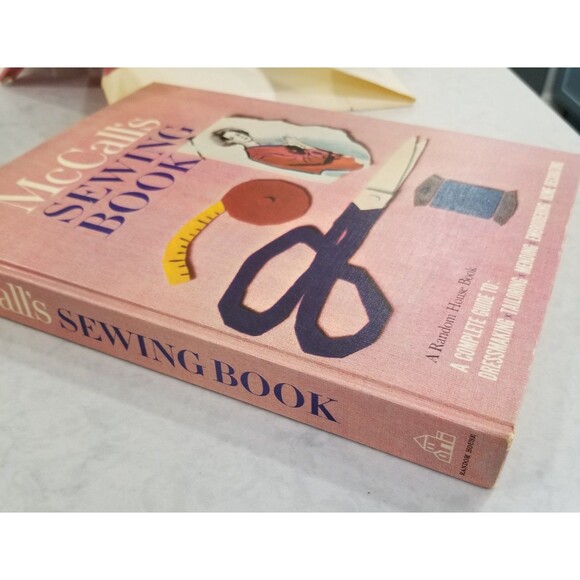 Vintage 1963 McCall's Sewing Book Random House hardcover Pink - Picture 3 of 9